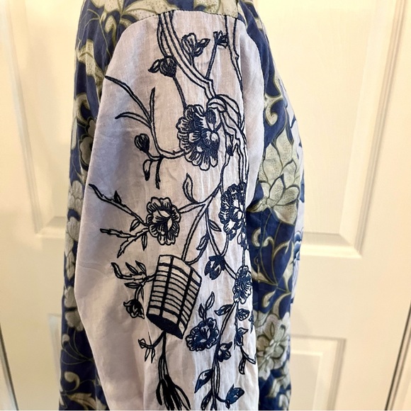 Sapphire Bohemian Cotton Tunic ,Sz, XXS - Picture 9 of 14